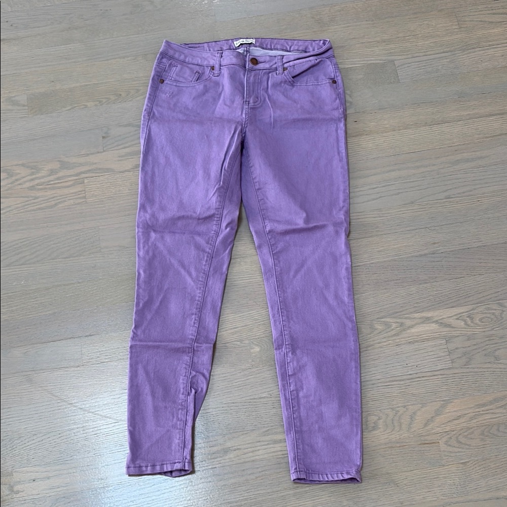 Purple Skinny Jeans